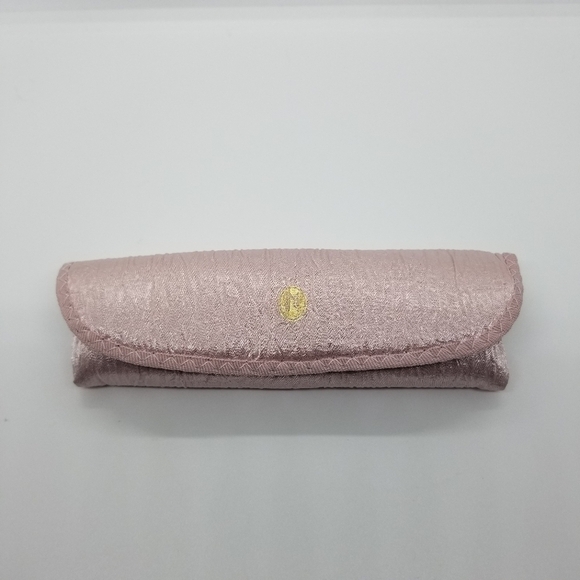 Jessica McClintock Eyewear Collection pink satin glasses case - Picture 1 of 5